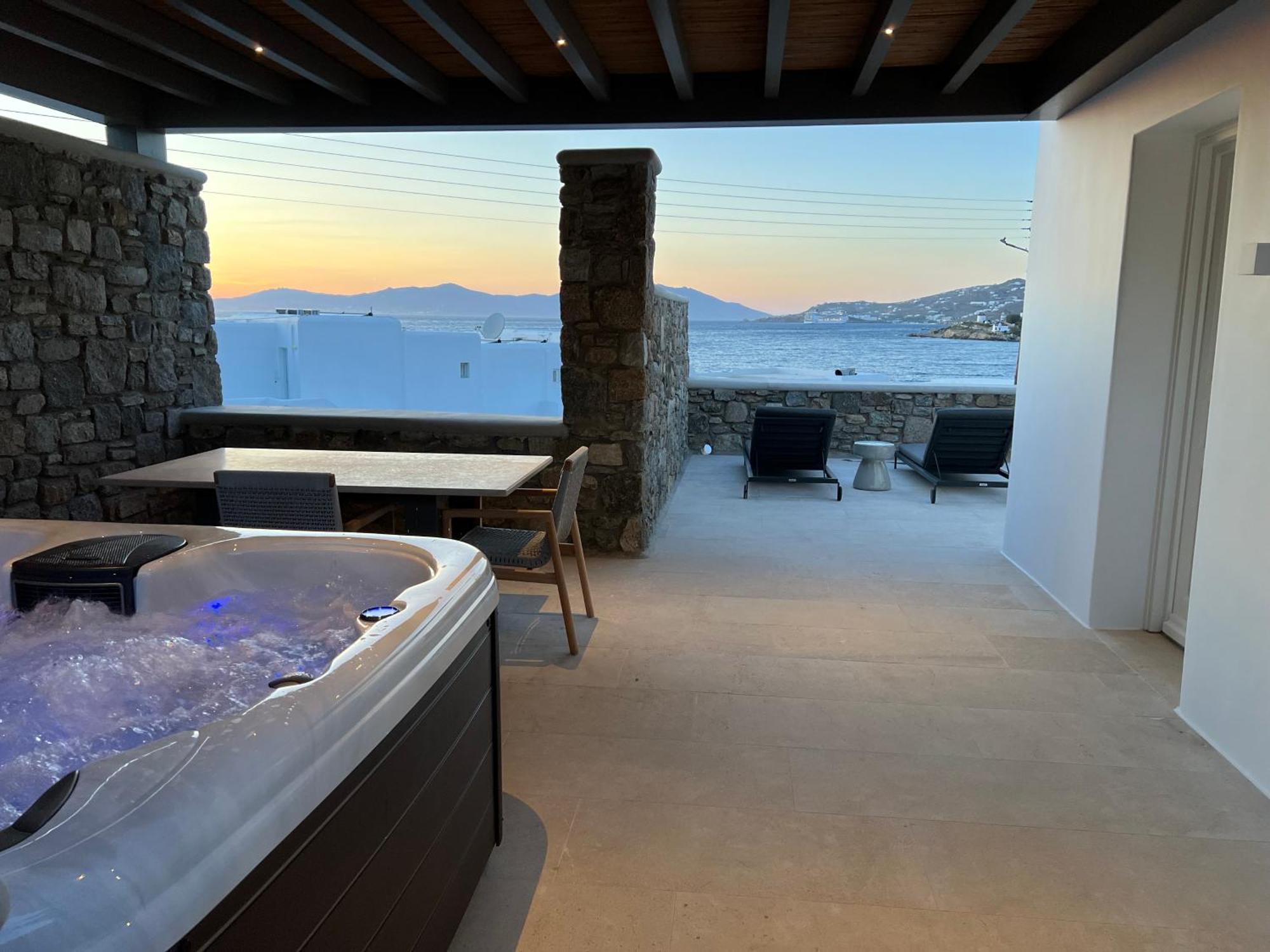 Bonzoe Suites & Villas Mykonos Town Exterior foto
